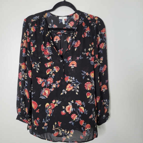 Joie Tops - Joie Brittin Silk Floral Blouse